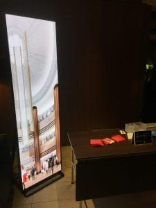 東京都 スペースラボ 様 レンタル スタンド型LEDビジョン