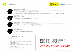 esforcoビジョン広告のご案内